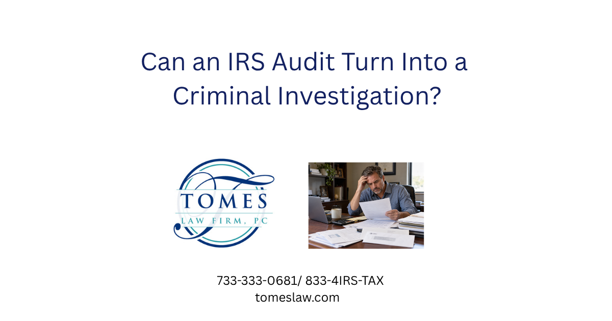 New Jersey business owner reviewing IRS audit documents and payroll tax records at his desk.